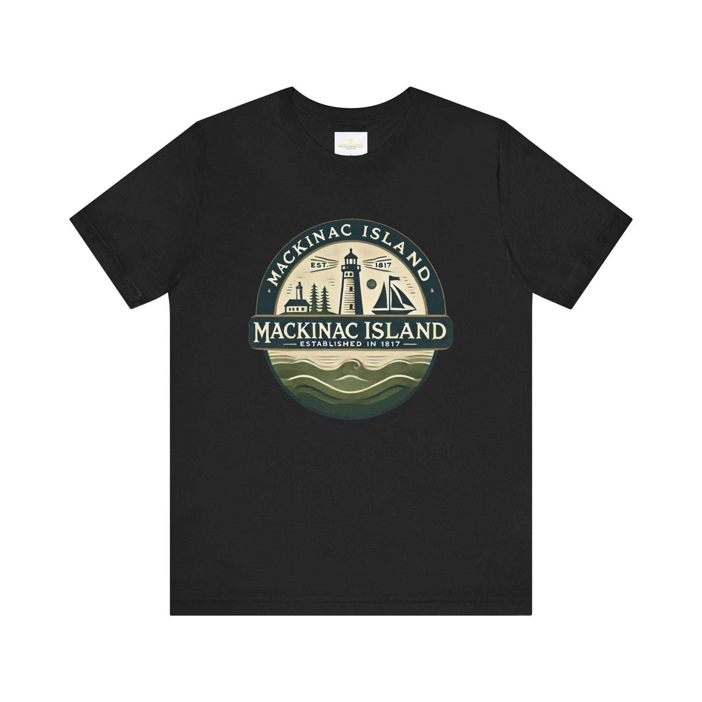 Vintage Mackinac Island Unisex Jersey Short Sleeve Tee