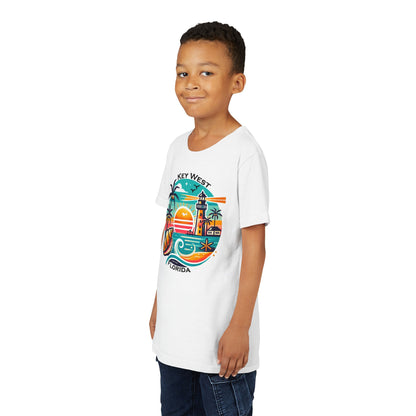 Vibrant Key West Youth Short Sleeve Tee