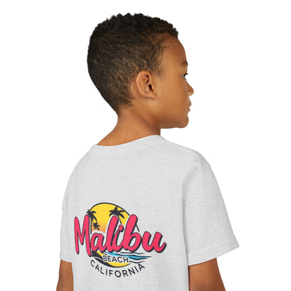 Retro Malibu Unisex Youth Short Sleeve Tee