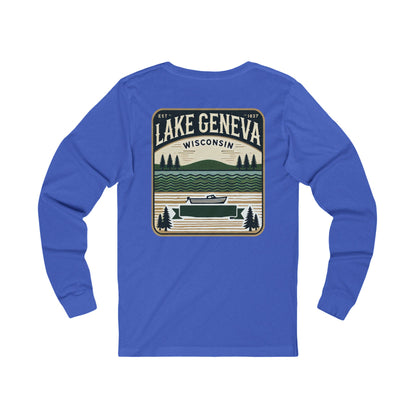 Vintage Lake Geneva Unisex Jersey Long Sleeve Tee