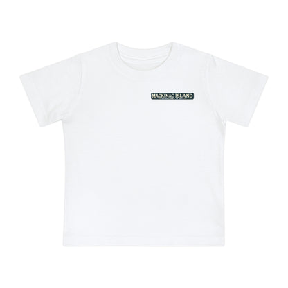 Vintage Mackinac Island Unisex Baby Short Sleeve T-Shirt