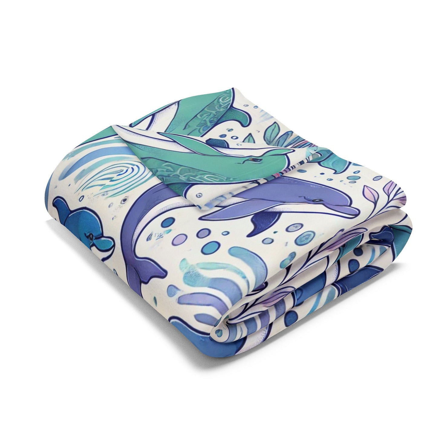 Dolphins Arctic Fleece Blanket