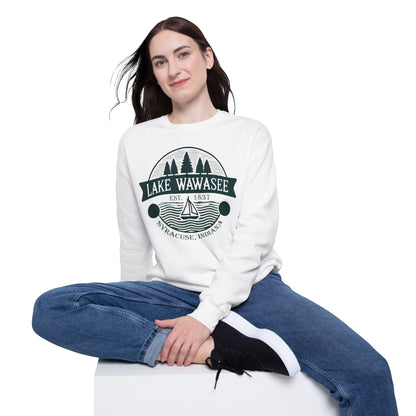 Vintage Lake Wawasee Unisex Drop Shoulder Sweatshirt