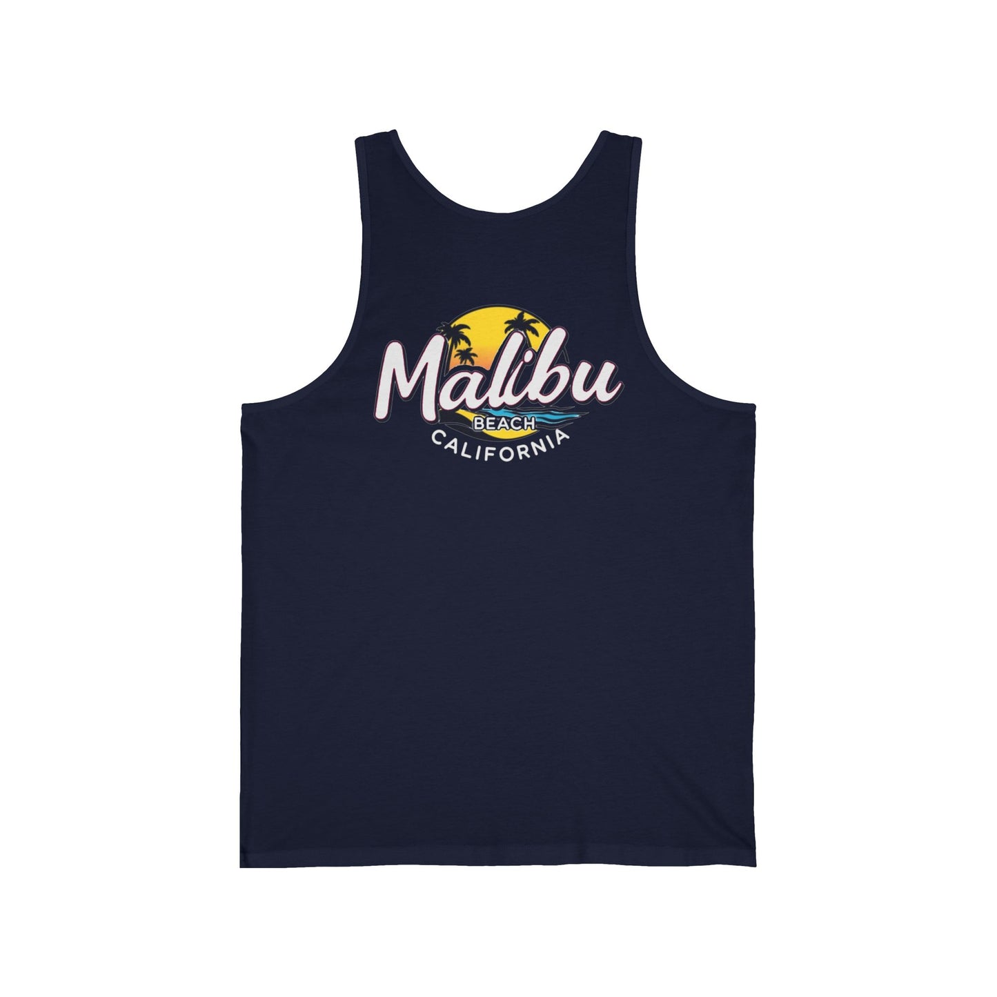 Retro Malibu Unisex Jersey Tank