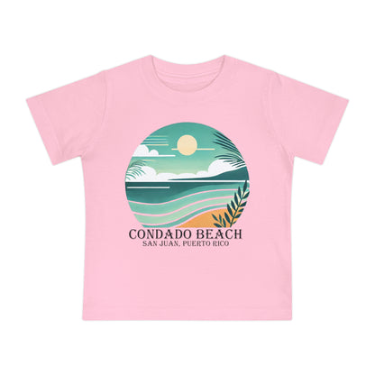 Coastal Vibes Condado Beach Unisex Baby Short Sleeve T-Shirt