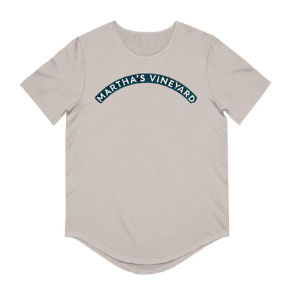 Vintage Martha's Vineyard Men's Jersey Curved Hem Tee