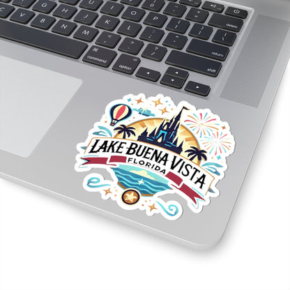 Adventurous Lake Buena Vista Kiss-Cut Sticker
