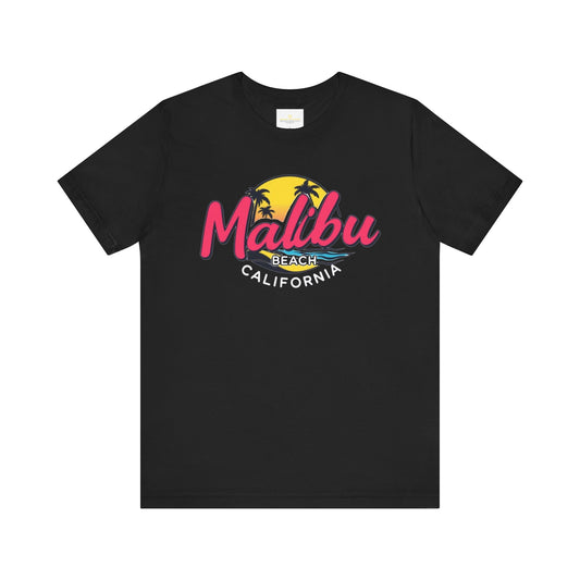 Retro Malibu Unisex Jersey Short Sleeve Tee