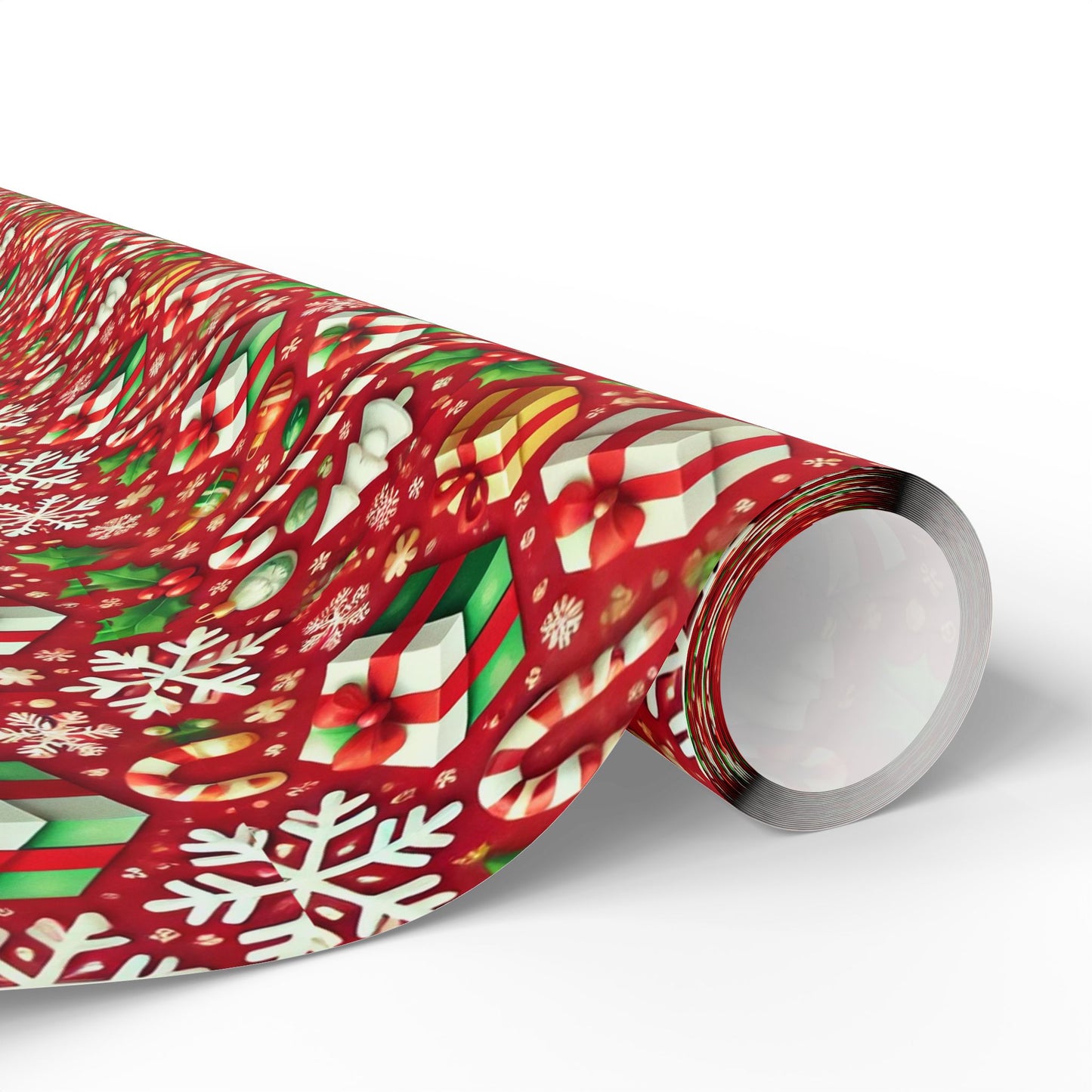 Candy Canes Christmas Wrapping Paper