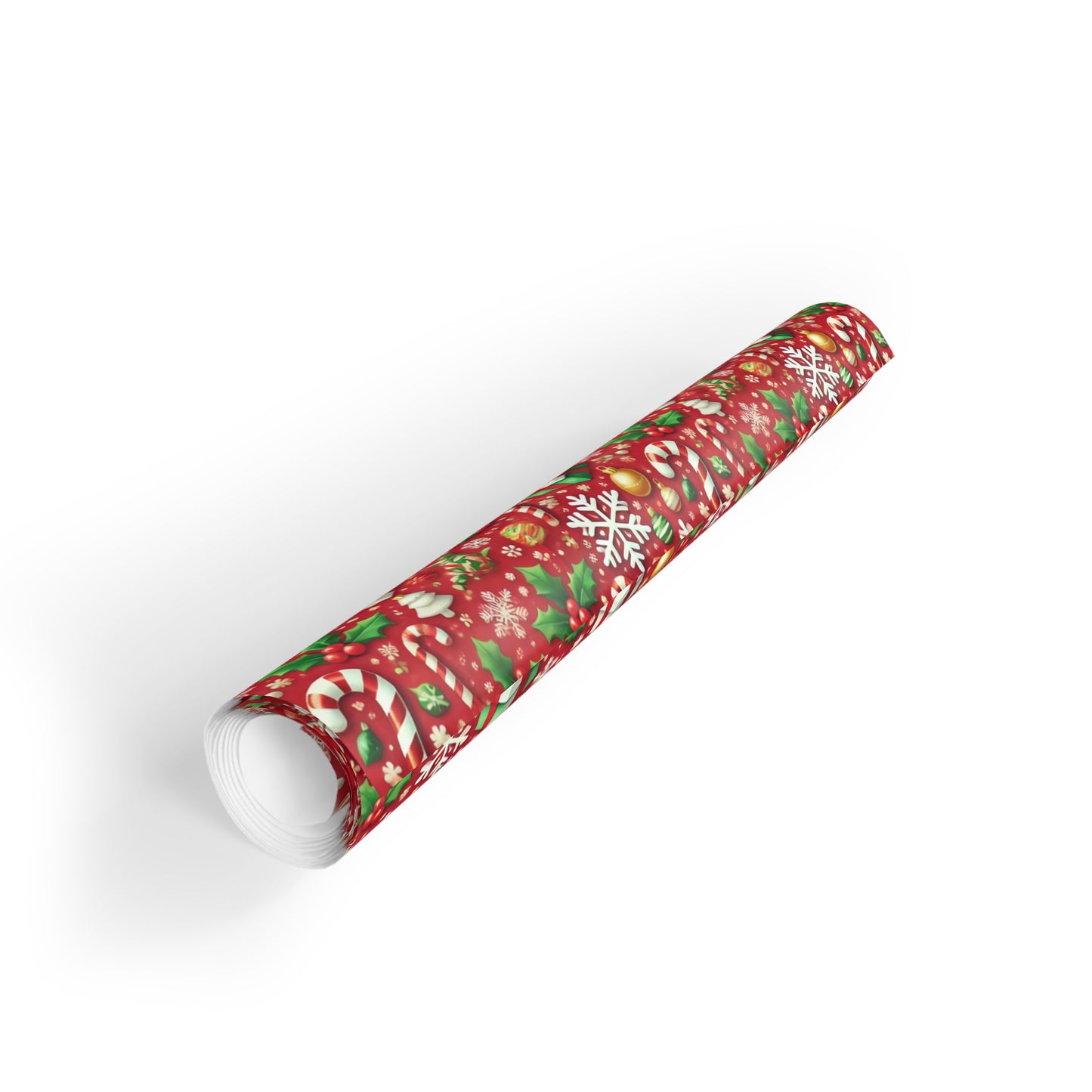 Candy Cane Christmas Wrapping Paper