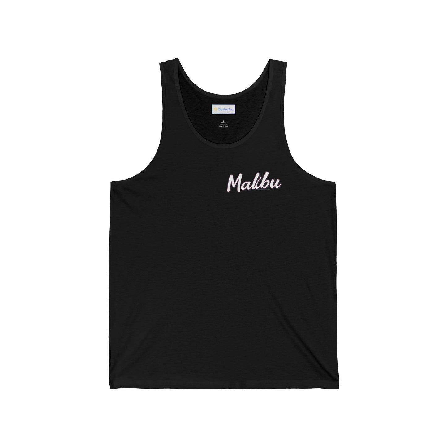 Retro Malibu Unisex Jersey Tank
