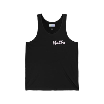 Retro Malibu Unisex Jersey Tank