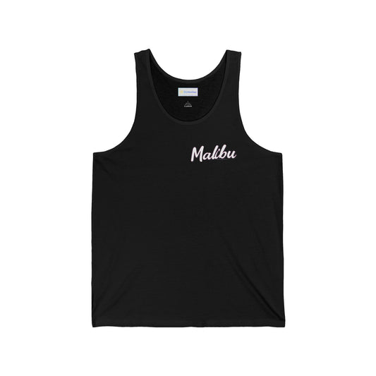 Retro Malibu Unisex Jersey Tank