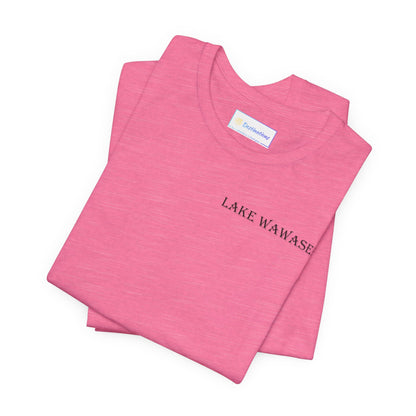 Latitudes Lake Wawasee Unisex Jersey Short Sleeve Tee
