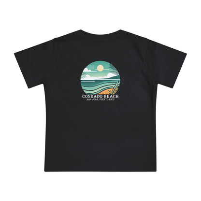Coastal Vibes Condado Beach Unisex Baby Short Sleeve T-Shirt