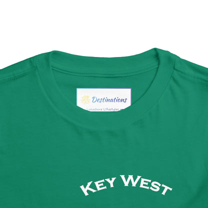 Vibrant Key West Unisex Toddler Short Sleeve Tee