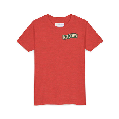 Retro Lake Geneva Unisex Youth Short Sleeve Tee