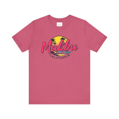 Retro Malibu Unisex Jersey Short Sleeve Tee