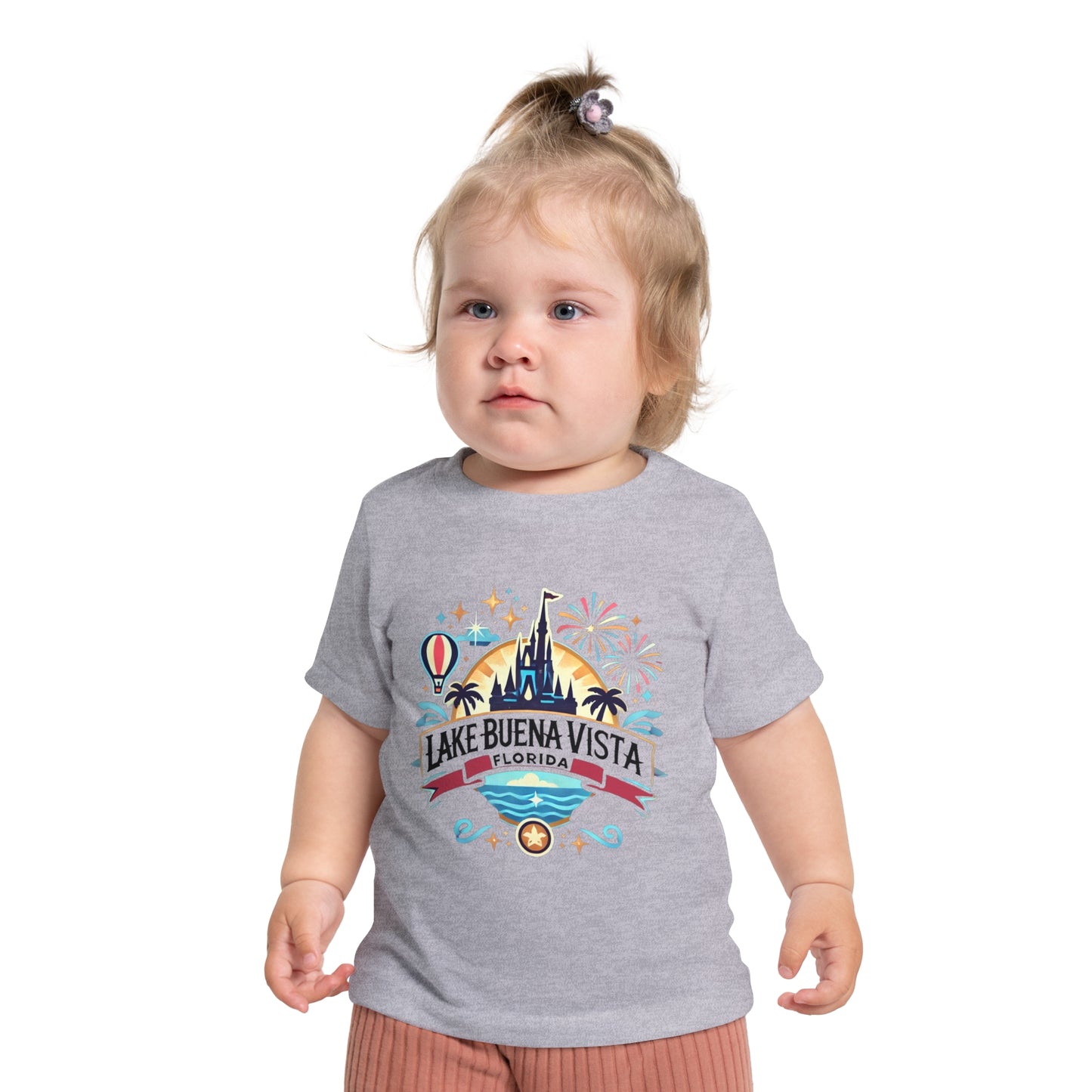 Adventurous Lake Buena Vista Unisex Baby Short Sleeve T-Shirt