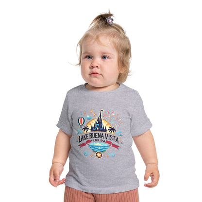 Adventurous Lake Buena Vista Unisex Baby Short Sleeve T-Shirt