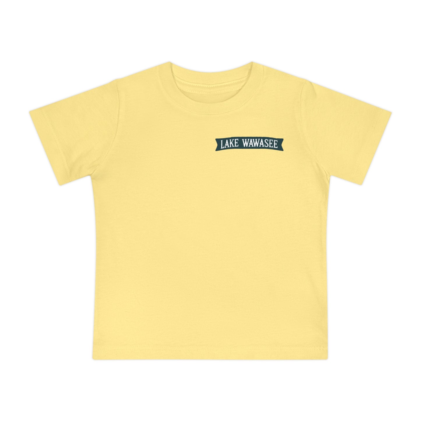 Vintage Lake Wawasee Unisex Baby Short Sleeve T-Shirt