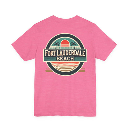 Vintage Fort Lauderdale Unisex Jersey Short Sleeve Tee