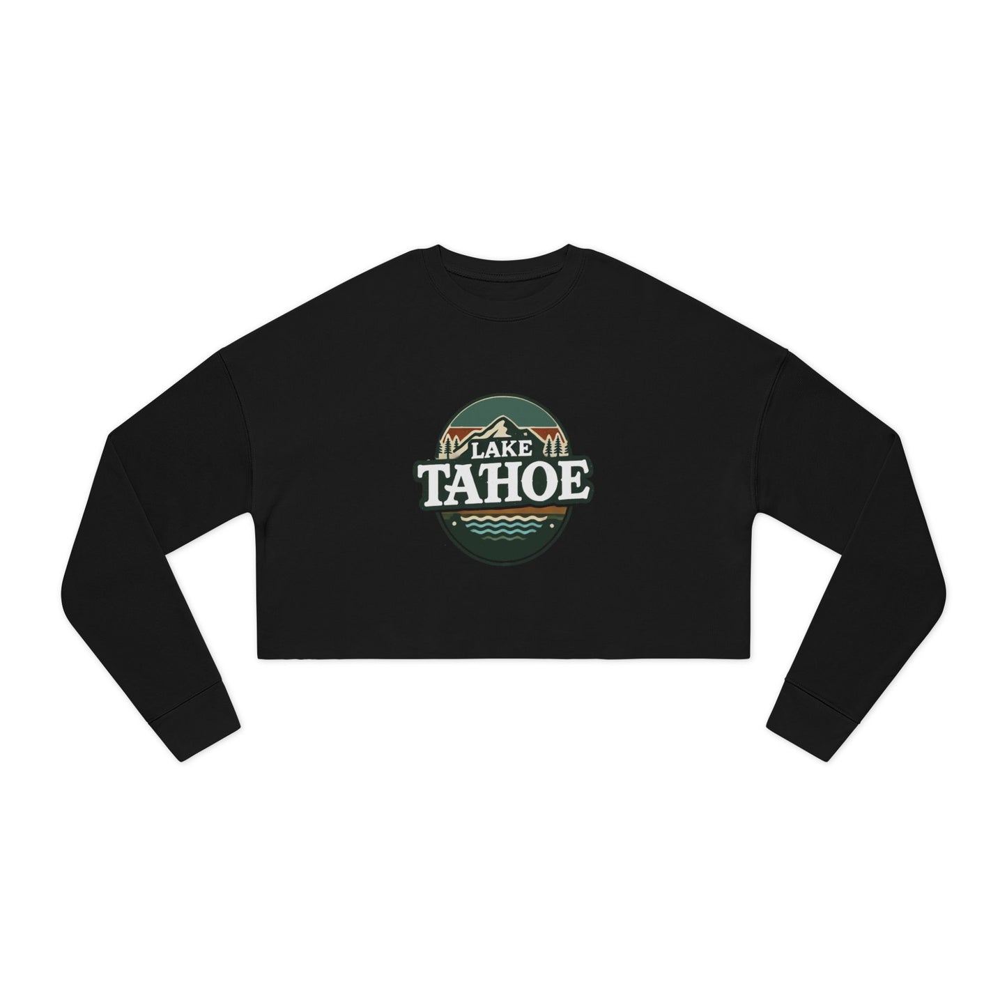 Vintage Lake Tahoe Women's Cropped Sweatshirt