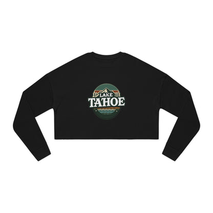 Vintage Lake Tahoe Women's Cropped Sweatshirt