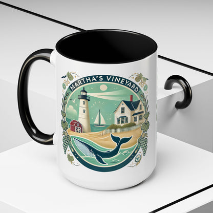 Vintage Martha's Vineyard Accent Coffee Mug