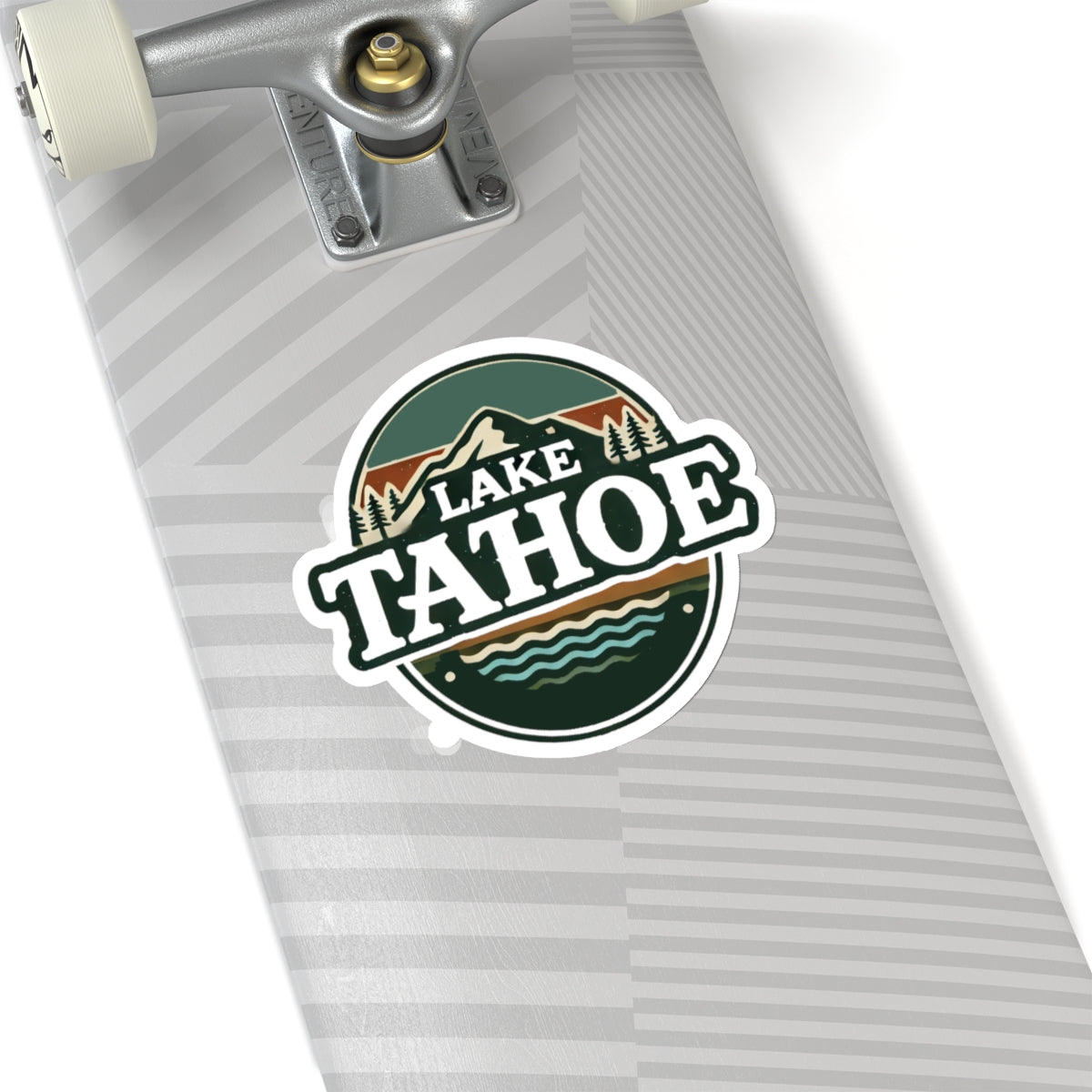 Vintage Lake Tahoe Kiss-Cut Sticker