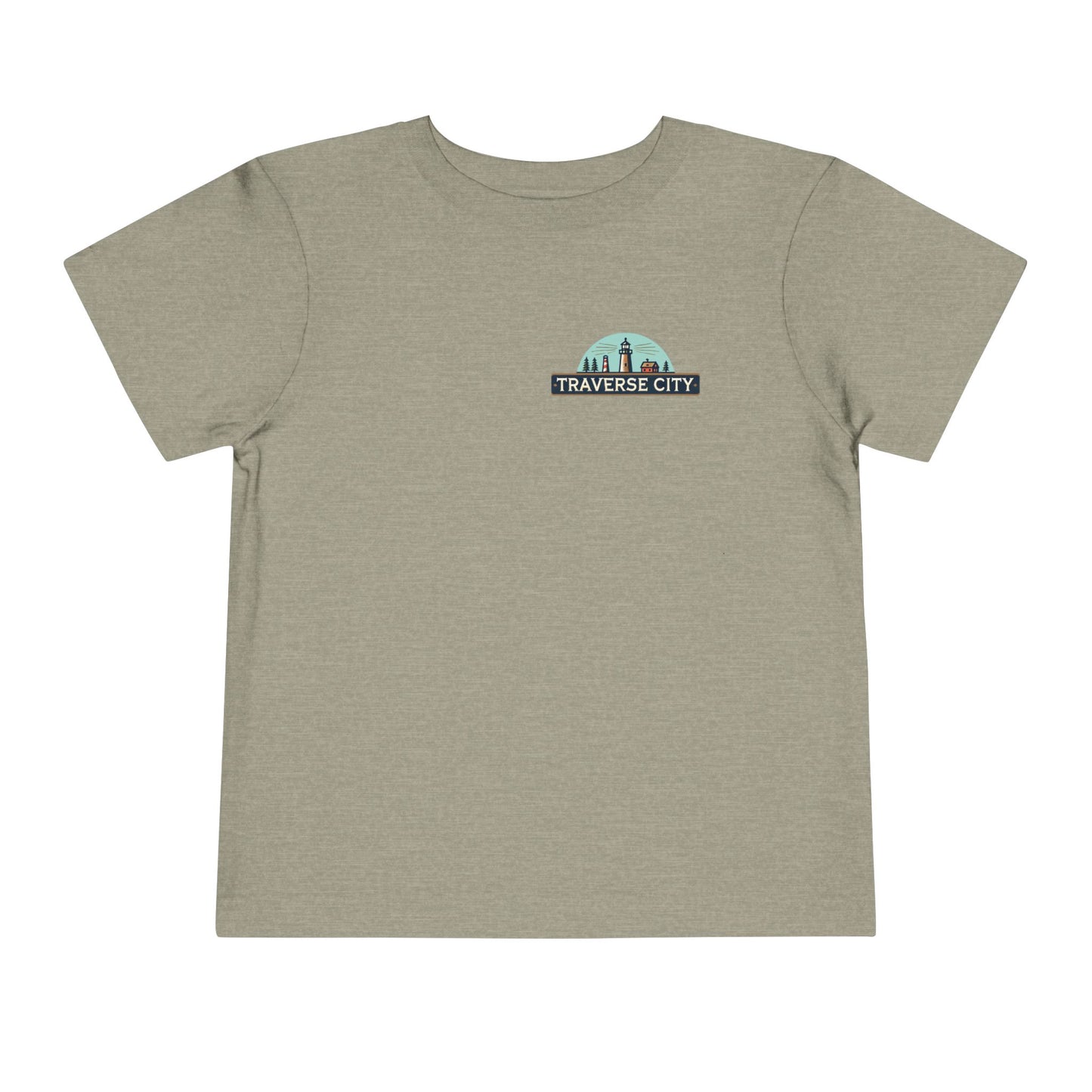 Vintage Traverse City Unisex Toddler Short Sleeve Tee