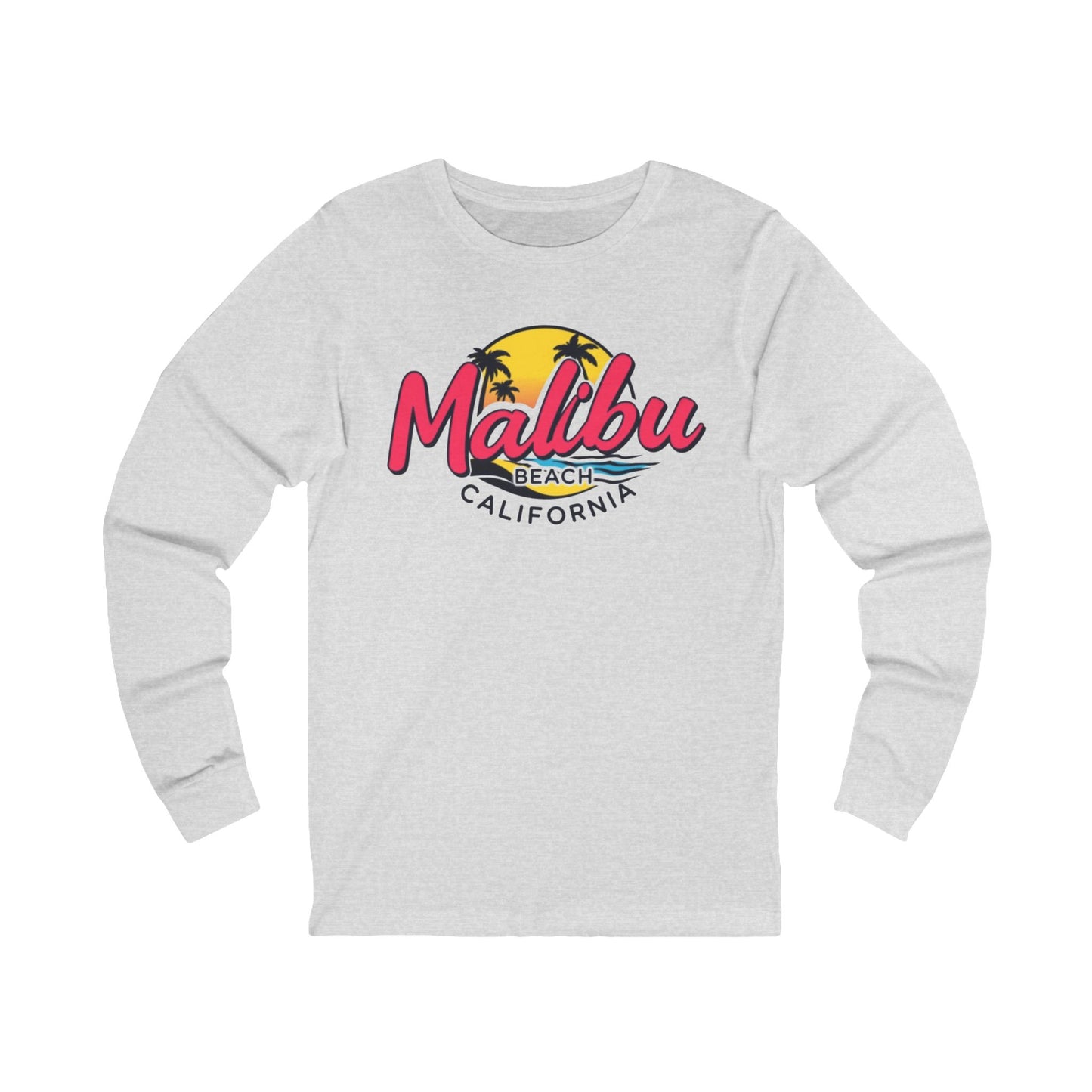 Retro Malibu Unisex Jersey Long Sleeve Tee