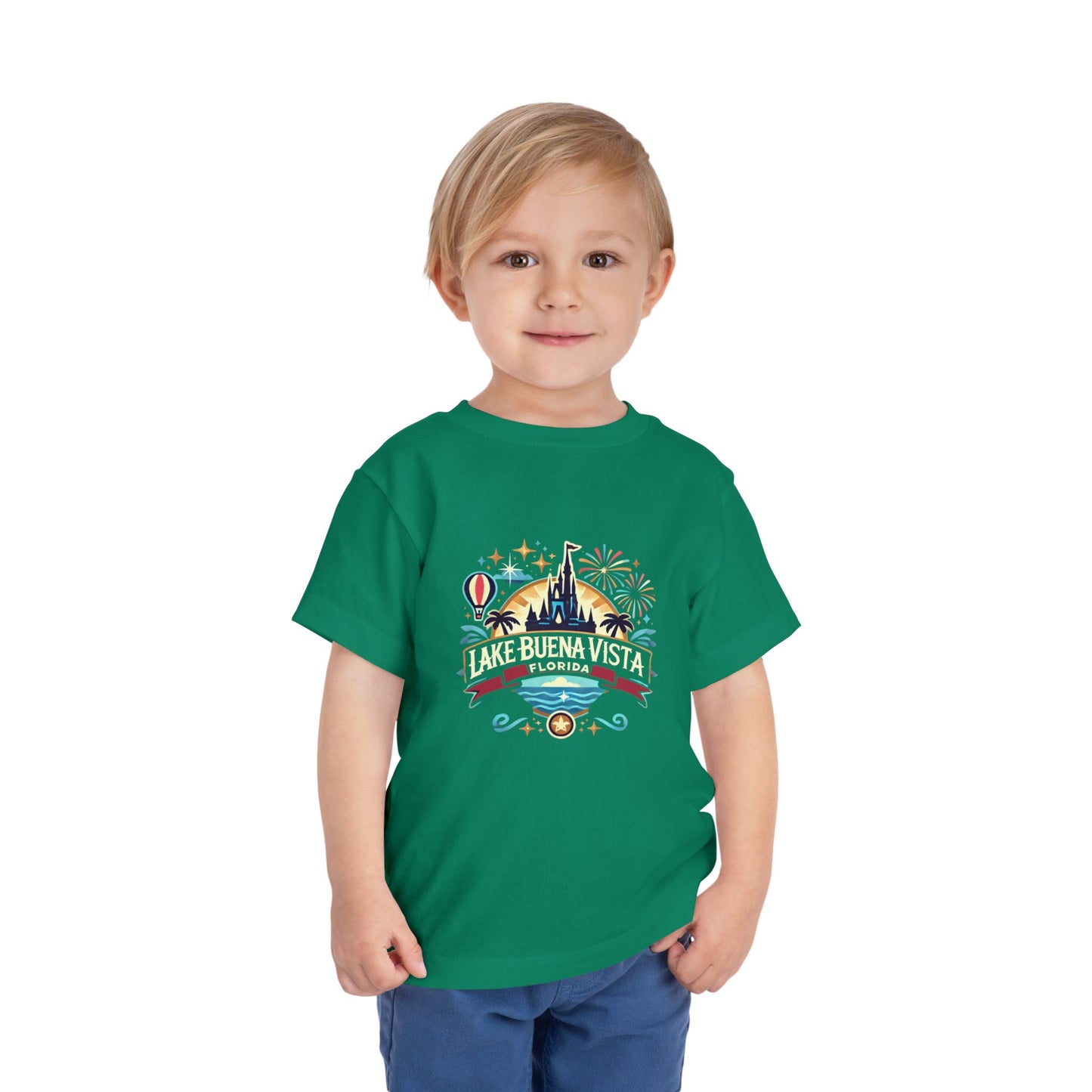 Adventurous Lake Buena Vista Unisex Toddler Short Sleeve Tee