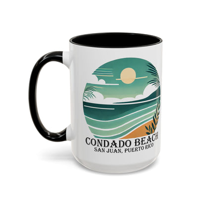 Coastal Vibes Condado Beach Accent Coffee Mug