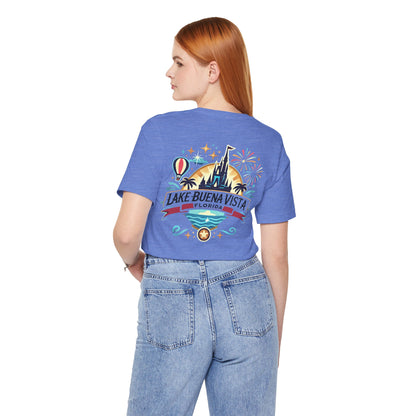 Adventurous Lake Buena Vista Unisex Jersey Short Sleeve Tee