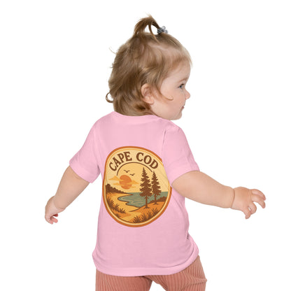 Rustic Cape Cod Unisex Baby Short Sleeve T-Shirt
