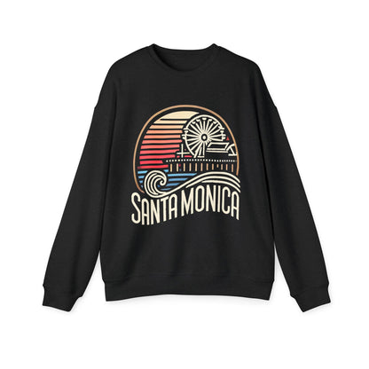 Vibrant Santa Monica Unisex Drop Shoulder Sweatshirt