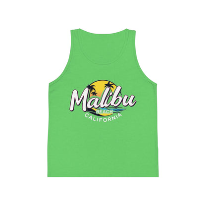 Retro Malibu Unisex Kids Jersey Tank Top