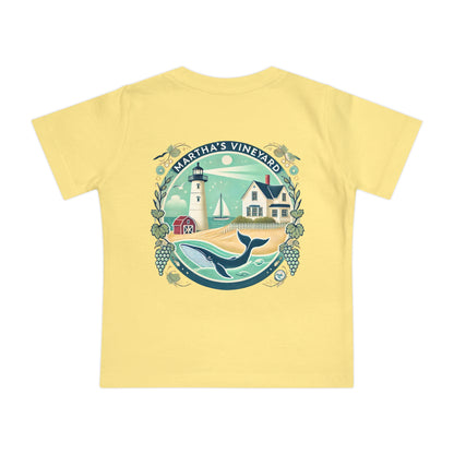 Vintage Martha's Vineyard Unisex Baby Short Sleeve T-Shirt
