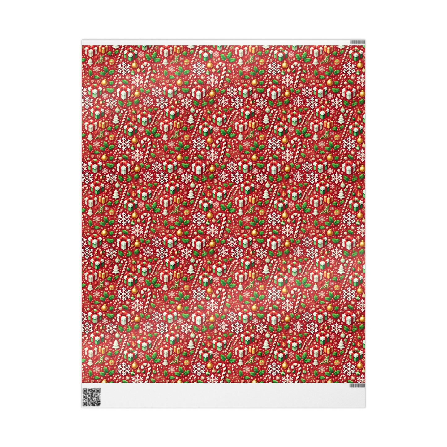 Candy Canes Christmas Wrapping Paper