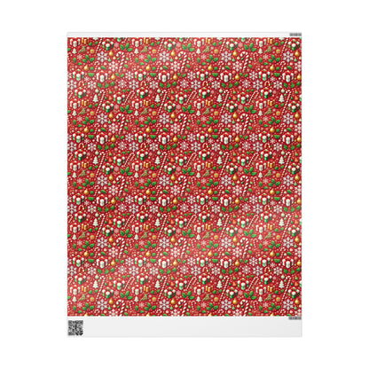 Candy Canes Christmas Wrapping Paper