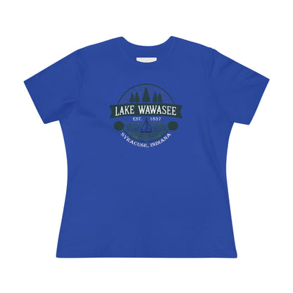 Vintage Lake Wawasee Women's Cotton Tee