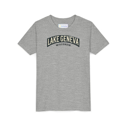 Vintage Lake Geneva Unisex Youth Short Sleeve Tee
