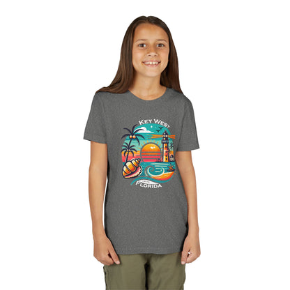 Vibrant Key West Youth Short Sleeve Tee