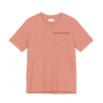 Latitudes Lake Wawasee Unisex Jersey Short Sleeve Tee