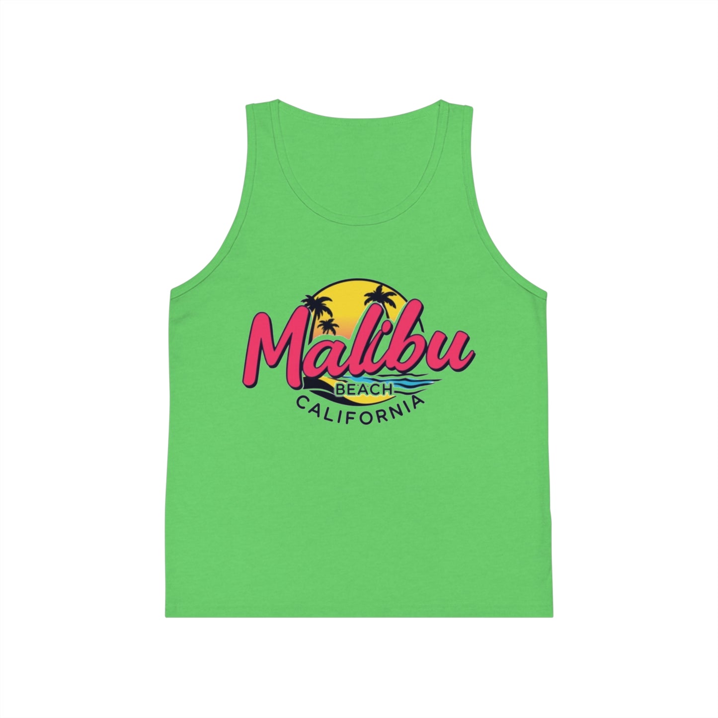 Retro Malibu Unisex Kids Jersey Tank Top