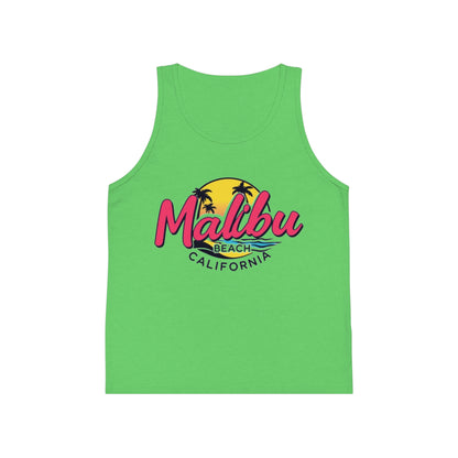 Retro Malibu Unisex Kids Jersey Tank Top