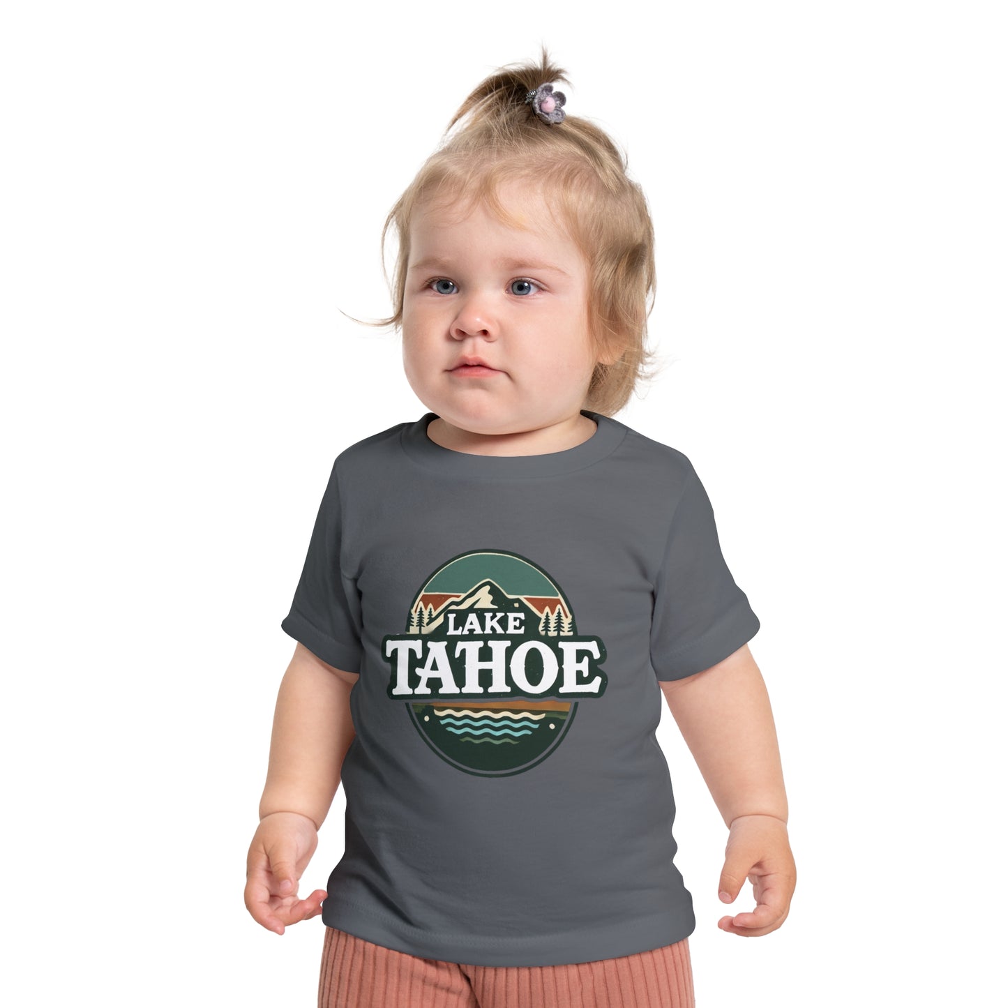 Vintage Lake Tahoe Unisex Baby Short Sleeve T-Shirt