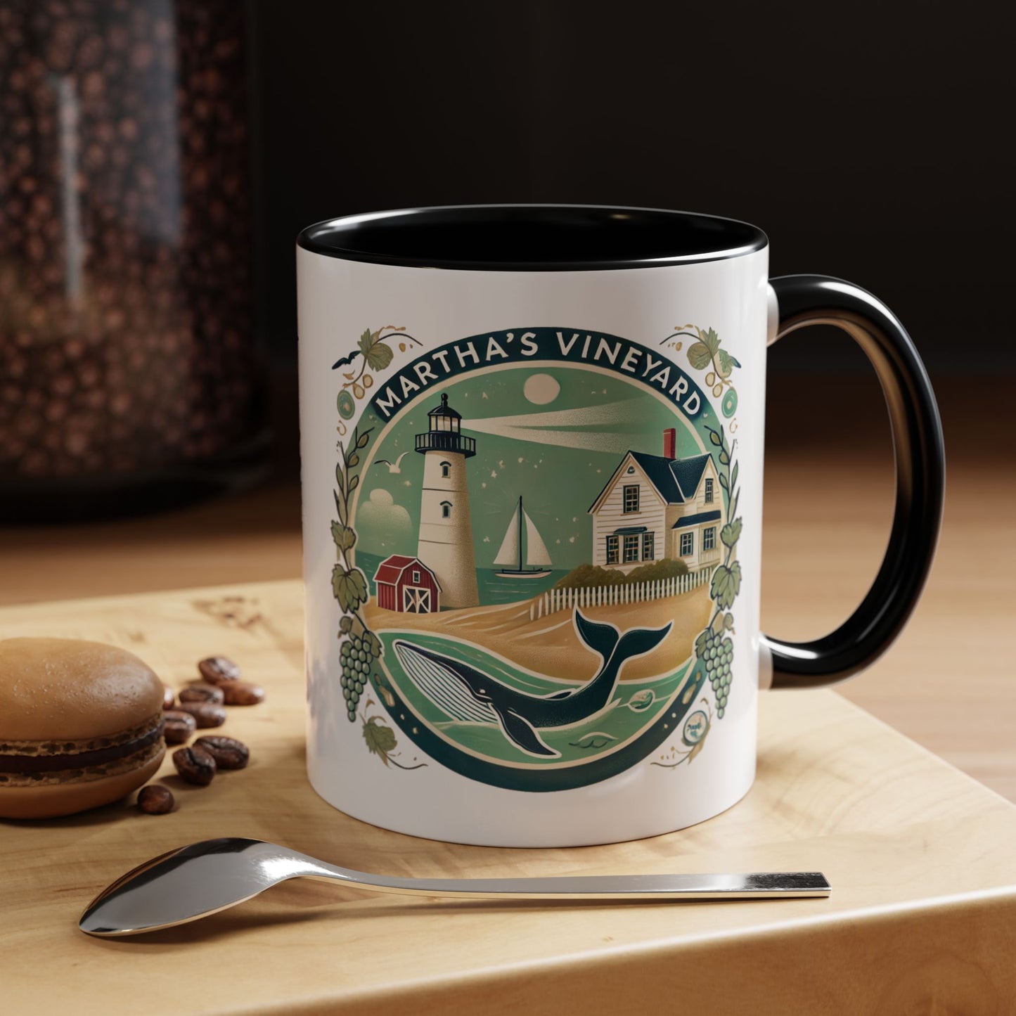 Vintage Martha's Vineyard Accent Coffee Mug