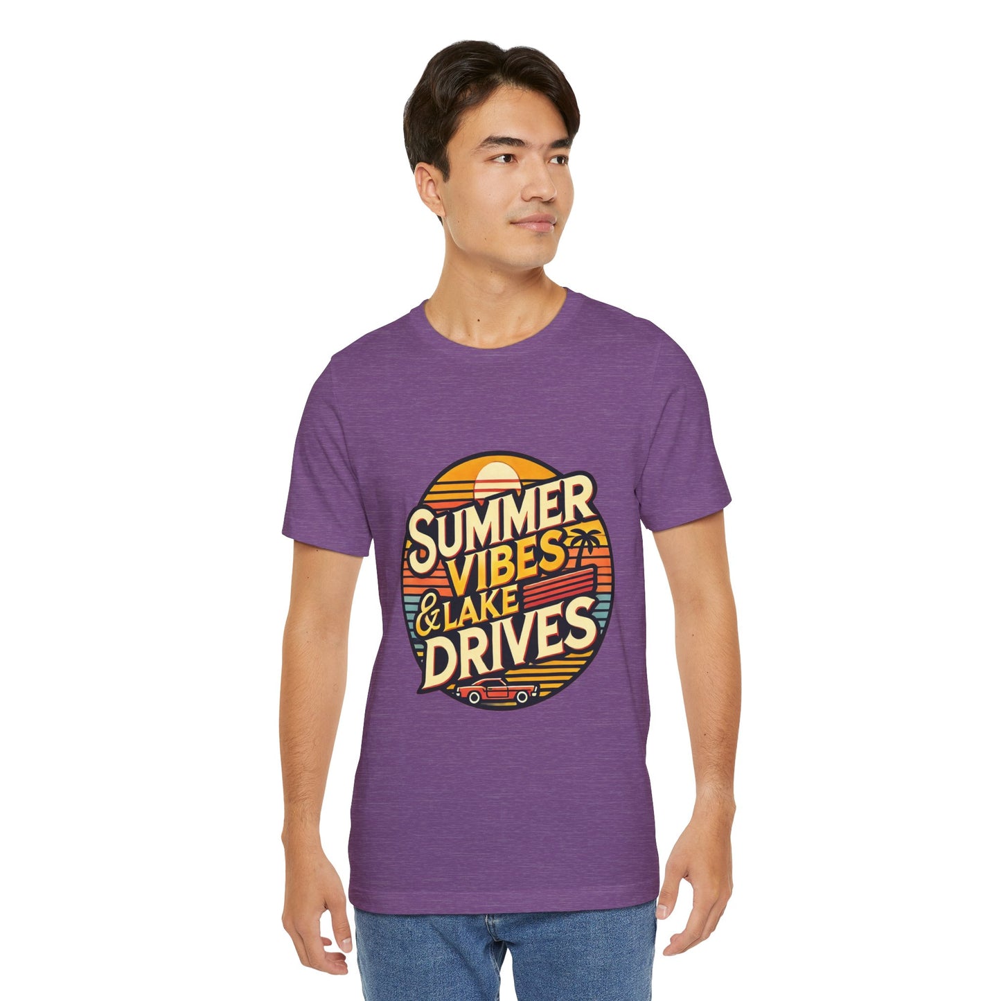 Summer Vibes & Lake Drives Short Sleeve Tee